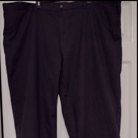 Men's George Black Pants - Picture 1 of 3